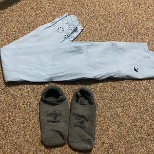 Glyder leggings with balega socks!!